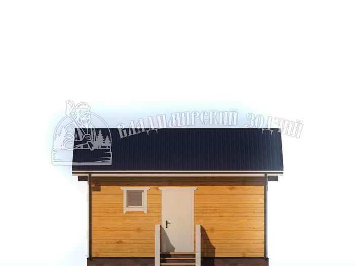 Проект Баня из бруса ББ036