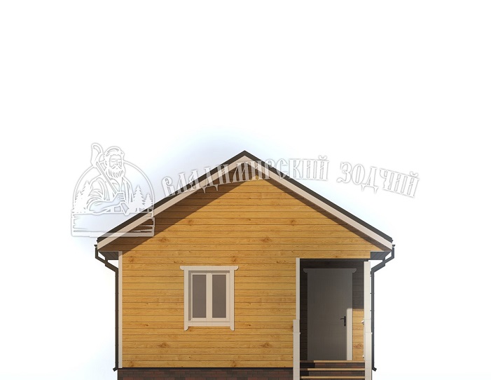 Проект Баня из бруса ББ043