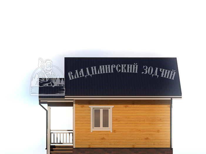 Проект Баня из бруса ББ046