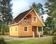 Проект Баня из бруса ББ058