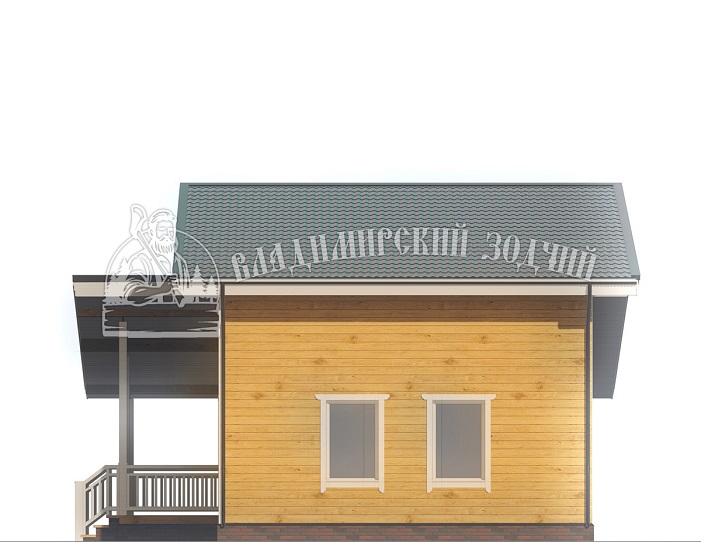 Проект Баня из бруса ББ063