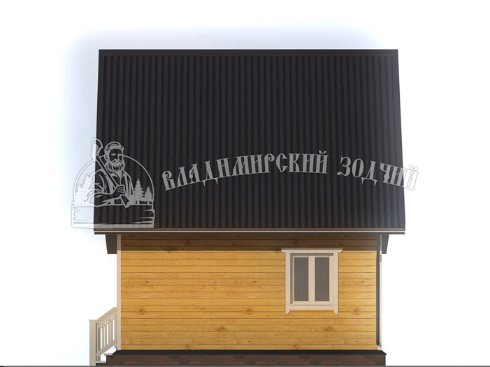 Проект Дом из бруса ДБ002