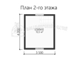 Проект Дом из бруса ДБ085