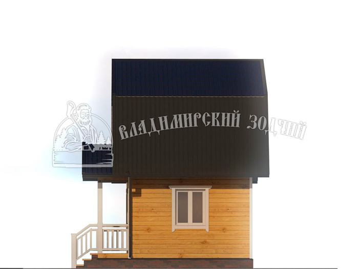 Проект Дом из бруса ДБ085