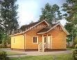 Проект Дом из бруса ДБ120