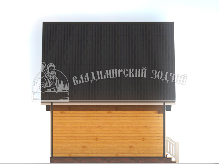 Проект Дом из бруса ДБ137