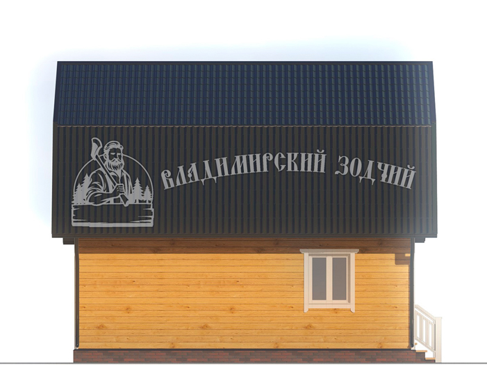 Проект Дом из бруса ДБ149