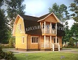 Проект Дом из бруса ДБ236