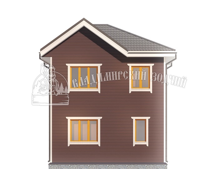 Проект Каркасный дом ДК020