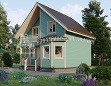 Проект Каркасный дом ДК029