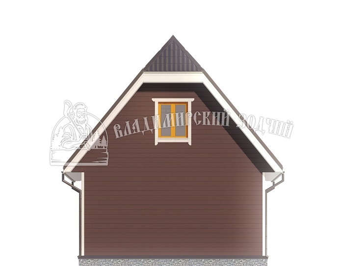 Проект Каркасный дом ДК050