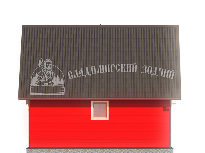 Проект Каркасный дом ДК071