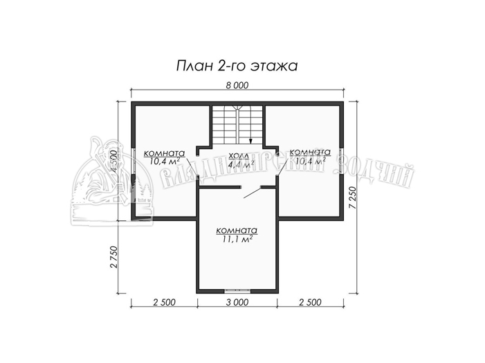 Проект Каркасный дом ДК071 