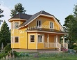 Проект Каркасный дом ДК072