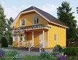 Проект Каркасный дом ДК072