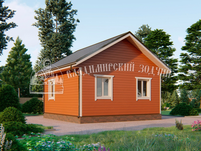 Проект Каркасный дом ДК087