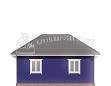 Проект Каркасный дом ДК116