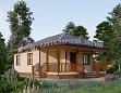 Проект Каркасный дом ДК128