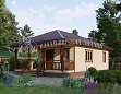 Проект Каркасный дом ДК128