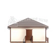 Проект Каркасный дом ДК128