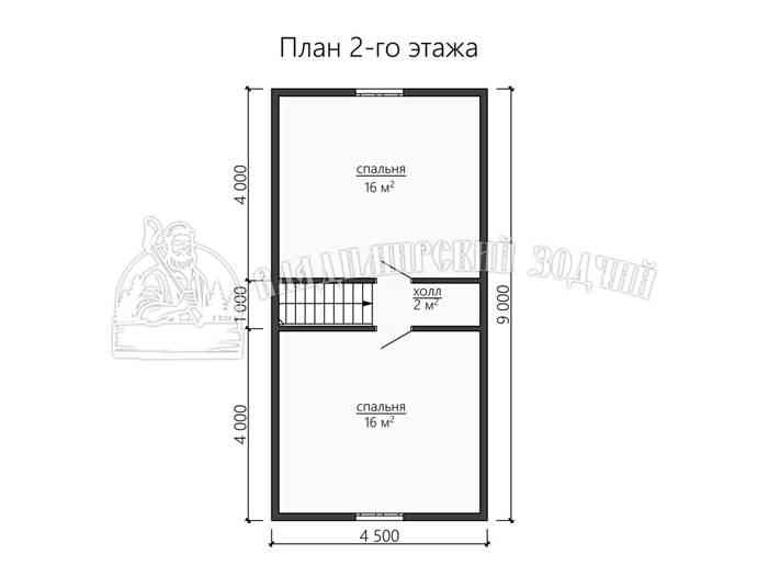Проект Каркасный дом ДК153 