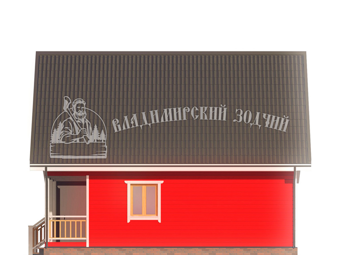 Проект Каркасный дом ДК171