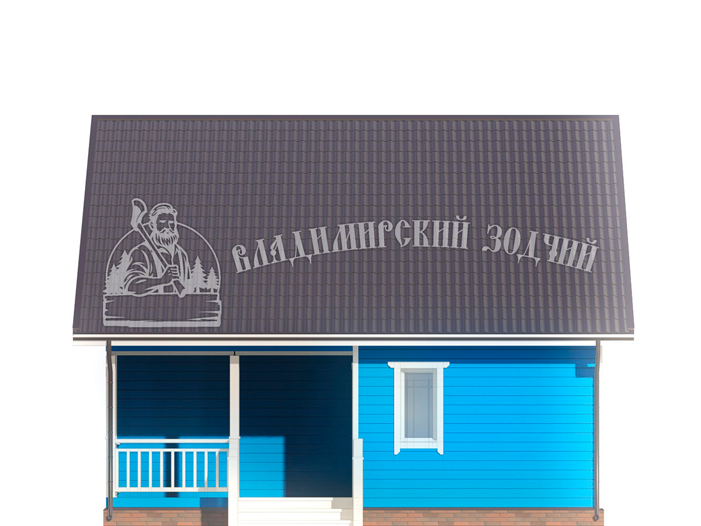 Проект Каркасный дом ДК174