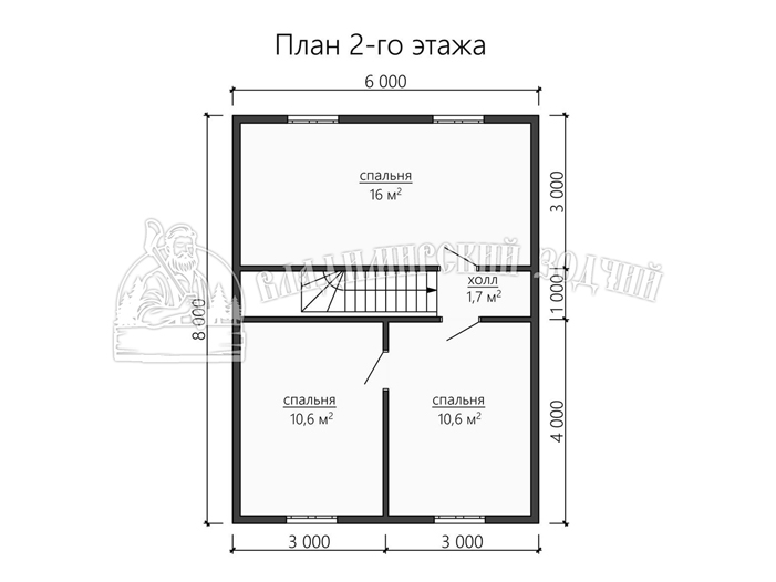 Проект Каркасный дом ДК174 