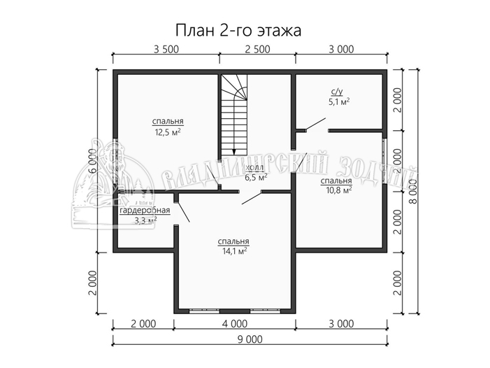 Проект Каркасный дом ДК177 