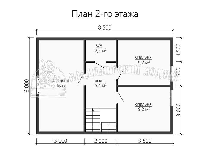 Проект Каркасный дом ДК180 