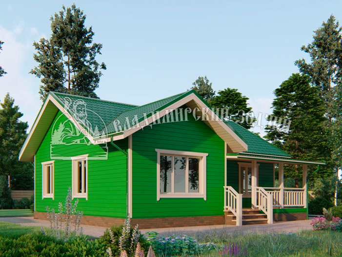 Проект Каркасный дом ДК193