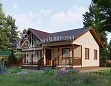 Проект Каркасный дом ДК198