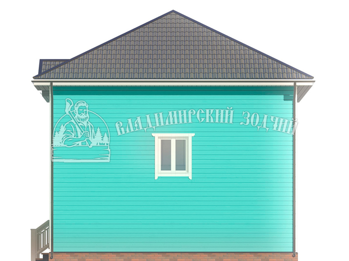 Проект Каркасный дом ДК199