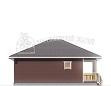 Проект Каркасный дом ДК210
