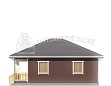 Проект Каркасный дом ДК210