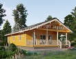 Проект Каркасный дом ДК212