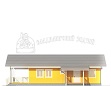 Проект Каркасный дом ДК212