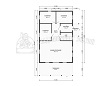 Проект Каркасный дом ДК212