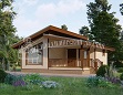 Проект Каркасный дом ДК238