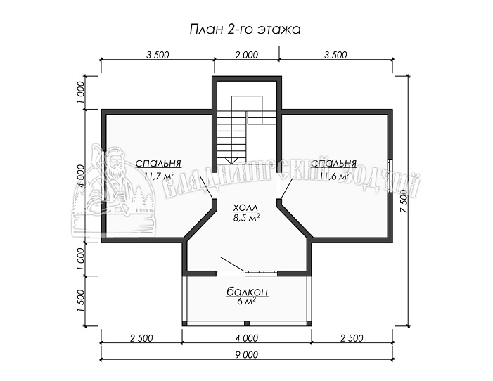Проект Каркасный дом ДК248 