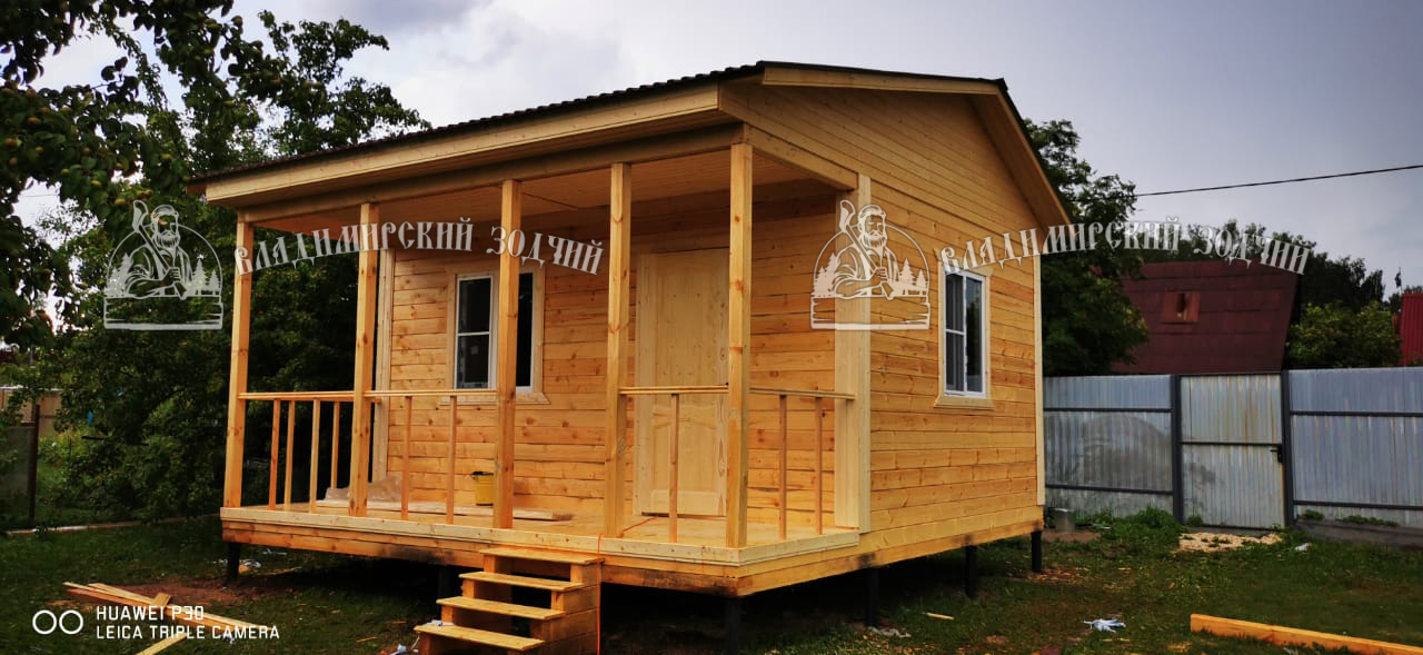 Баня из бруса в Юрьевце