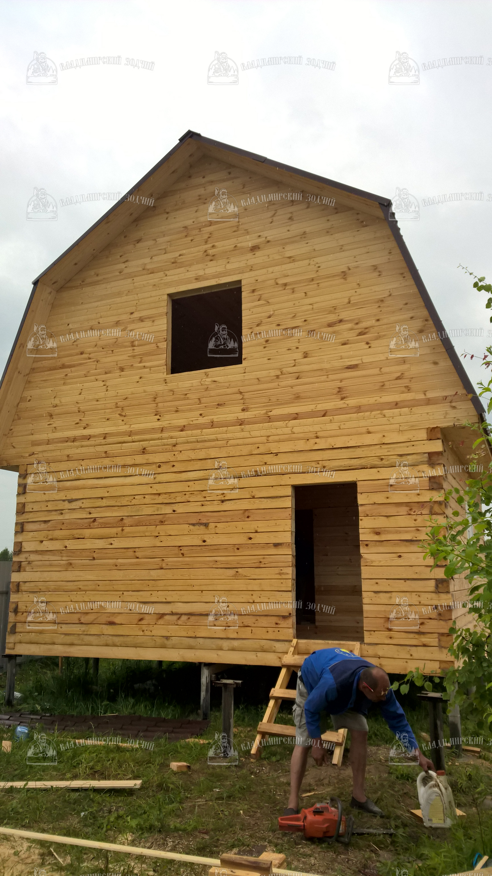 Дом из бруса в деревне Старое Аннино