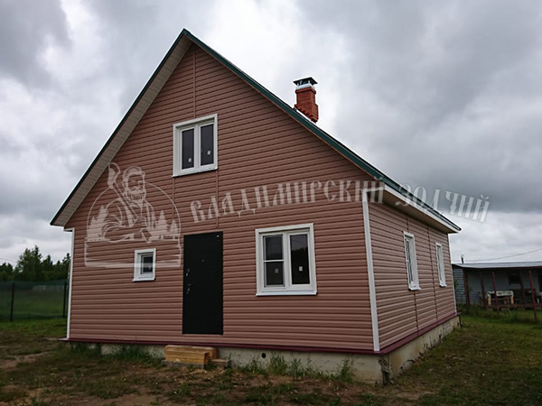 Дом из бруса в деревне Ларионово
