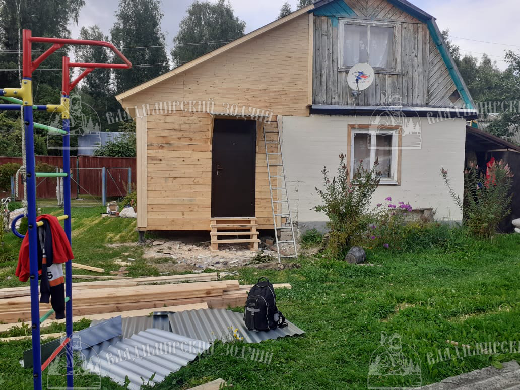 Пристройка в СНТ Лесная дача